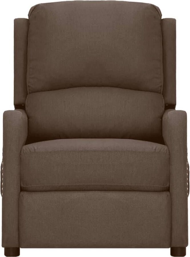 The Living Store Massagefauteuil Verstelbaar 6-punts trillingsmassage Taupe 67x83x95.5 cm - Foto 2