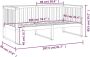 The Living Store Massief Grenenhouten Slaapbank 207.5 x 95 x 89.5 cm Grijs - Thumbnail 2
