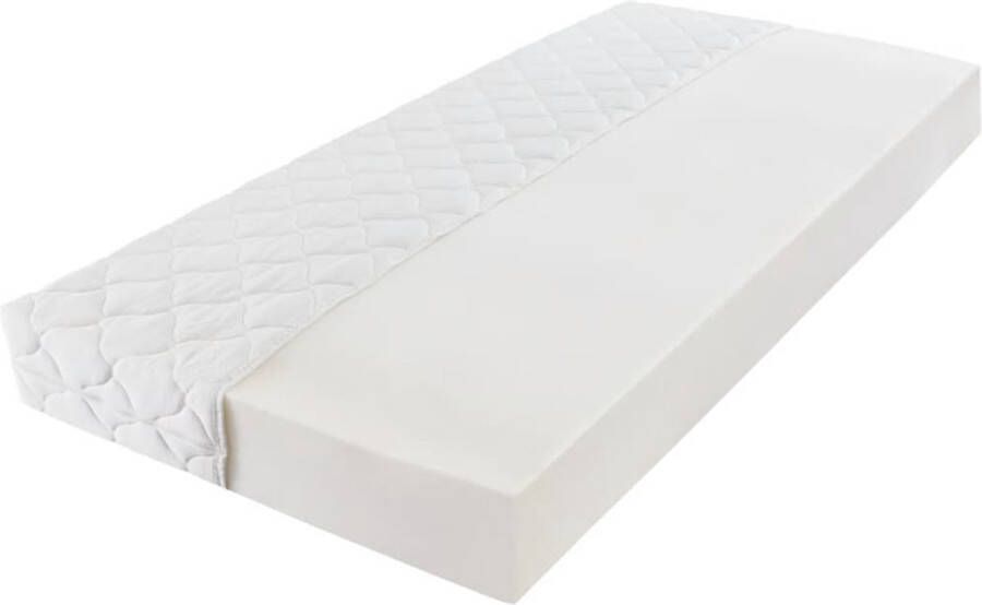 The Living Store Matras Comfort 200 x 80 x 17 cm Vermindert gewrichtspijn rugpijn en nekpijn Matras Tweepersoons Matras Topper Anti Allergisch Matras Ergonomische Matras