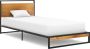 The Living Store Bedframe metaal 90x200 cm Bedframe Bed Frame Bed Frames Bed Bedden Metalen Bedframe Metalen Bedframes 1-persoonsbed 1 - Thumbnail 2