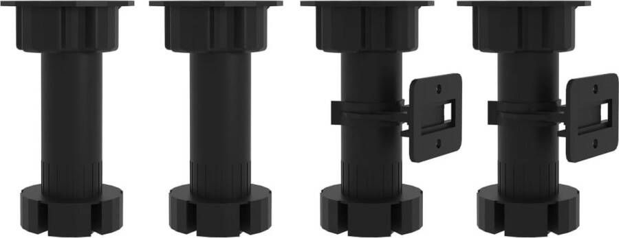 The Living Store Onderkast Lyon 60x46x81 5 cm bewerkt hout betongrijs Opbergkast Keukenopslag Houten Kast Betonnen Grijze Kast Kookeiland Opslag - Foto 2