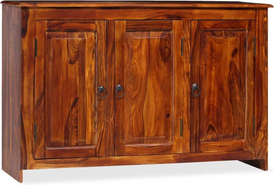 The Living Store Sheeshamhouten Dressoir 115x35x75cm Massief Hout Duurzaam Stijlvol