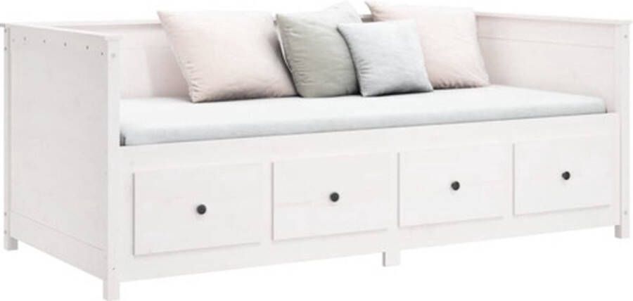 The Living Store Slaapbank Massief Grenen 207.5 x 87 x 80 cm Met Opbergruimte Slaapbank Massief Hout Grenenhout Designmeubel Meubels - Foto 3