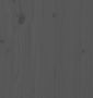 The Living Store Slaapbank uitschuifbaar massief grenenhout grijs 2x(90x200) cm Bed - Thumbnail 1