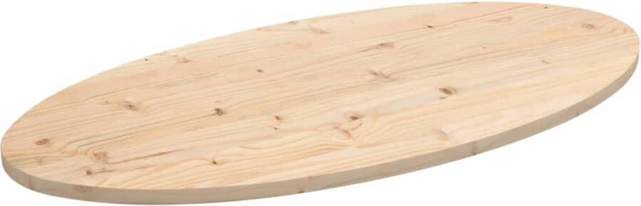 The Living Store Tafelblad Grenenhout 90 x 45 x 2.5 cm Onbehandeld Tafeltblad Grenenhout Tafelblad Vervangen Tafelblad Onbewerkt Houten Tafelblad Salontafelblad - Foto 3