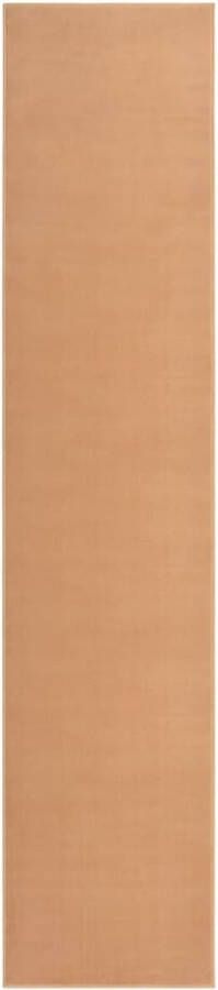 The Living Store Tapijtloper Beige 100 x 500 cm Comfortabel en Duurzaam