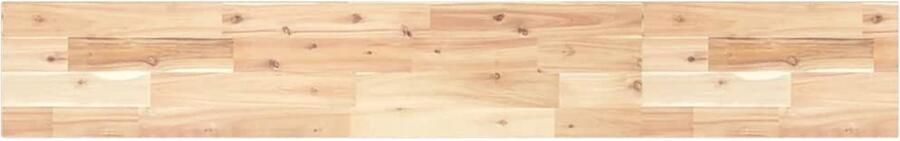 VidaXL The Living Store Tafelblad rechthoekig 160x20x2 cm massief acaciahout Tafelblad Acacia Hout Eetkamertafel Salontafel Bureau Blad - Foto 2