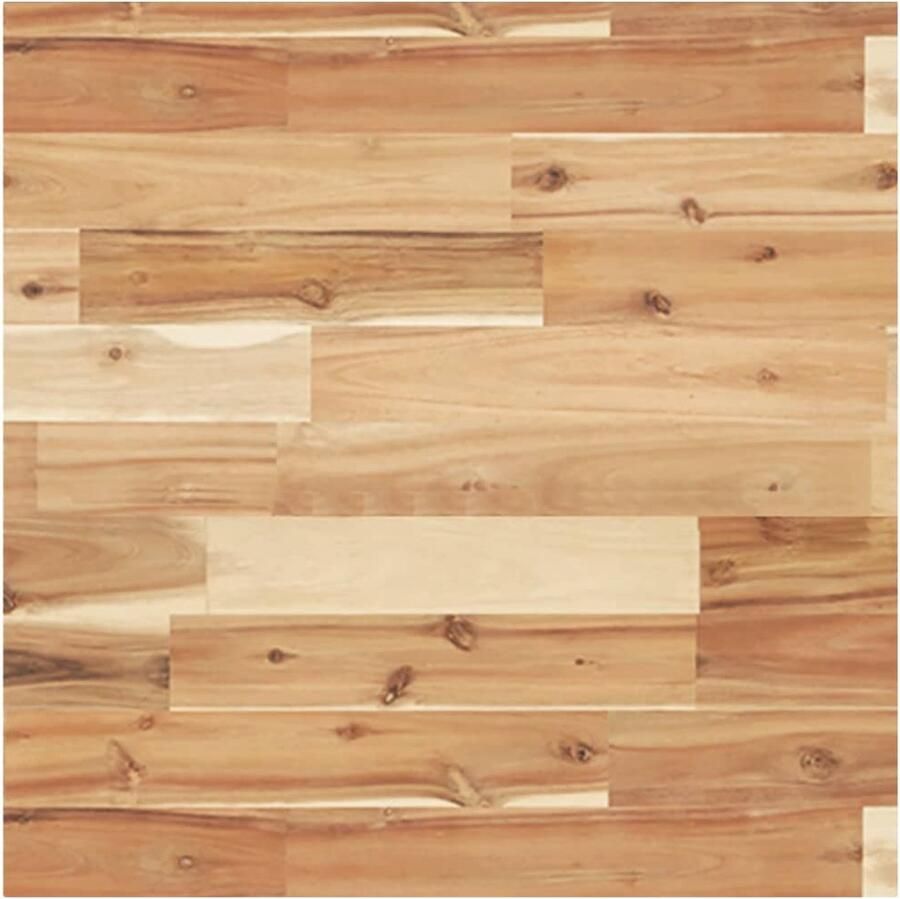 The Living Store Acaciahouten Tafelblad 50 x 50 x 4 cm Natuurlijke Olieafwerking Houten Tafelblad Acacia Tafelblad Kopen Ronde Tafelblad Vierkant Tafelblad - Foto 2