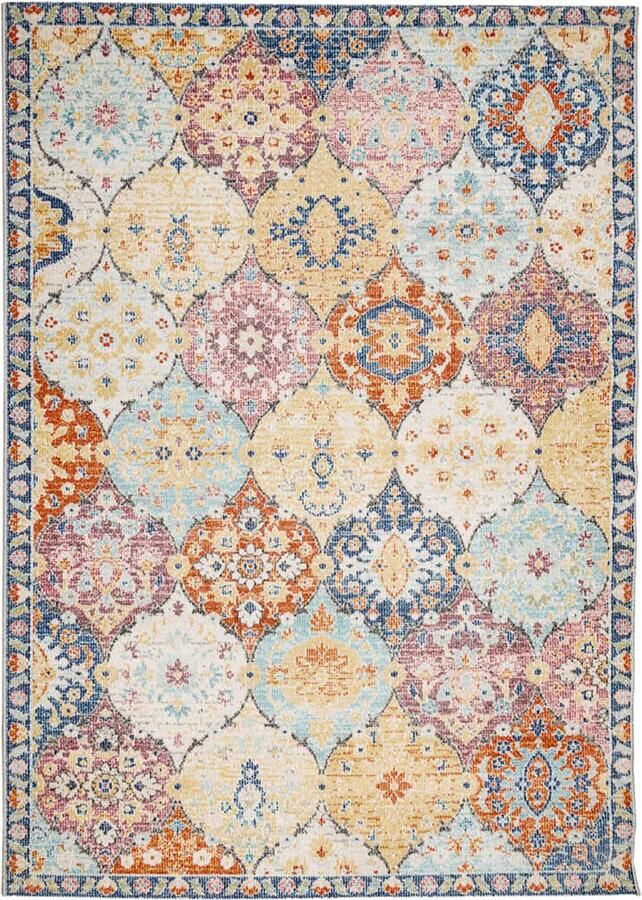 VidaXL -Vloerkleed-ARBIZU-binnen-en-buiten-vintage-stijl-240x340-cm