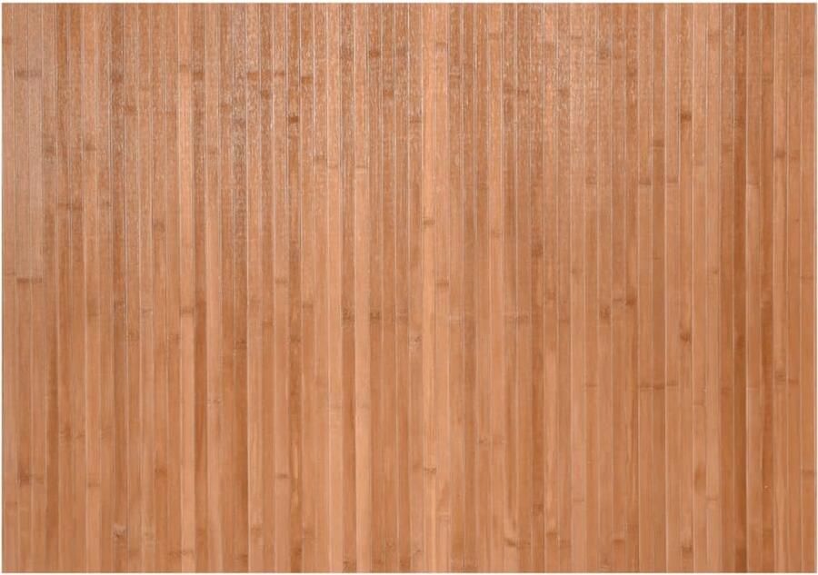 The Living Store Bamboe Tapijt 70 x 100 cm Duurzaam en Waterbestendig Bamboetapijt Vloerkleden Kamerdecoratie Modern Tapijt Duurzaam Tapijt - Foto 2