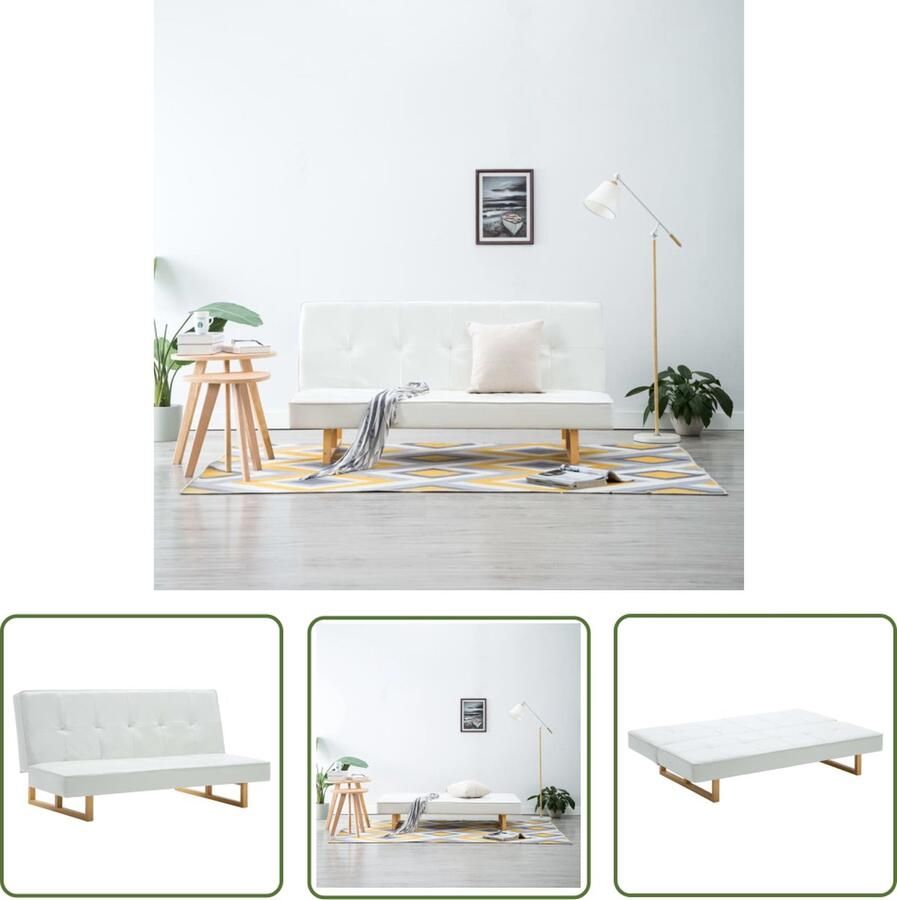The Living Store Bedbank Slaapkamer Meubels Kunstleder Bank Multifunctionele Bank Lounge Bank