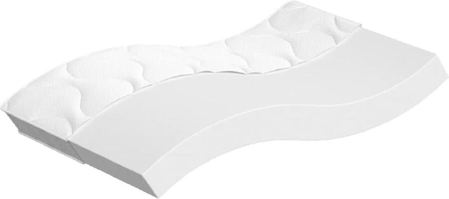 The Living Store Binnenveringmatras middelhard 100x200 cm Binnenveringmatras Binnenveringmatrassen Eenpersoonsmatras Eenpersoons Matras - Foto 2