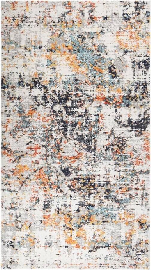 The Living Store Buitenkleed platgeweven 115x170 cm meerkleurig Tuintapijt Outdoor Tapijten Patio Dekens Veranda Kleden Zomerkleding - Foto 2