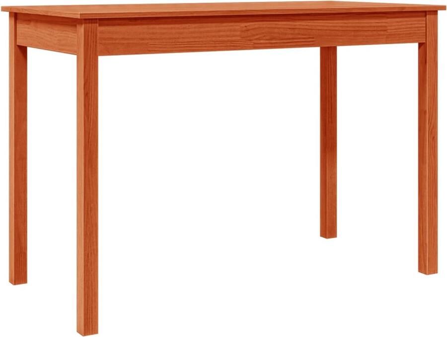 The Living Store Eettafel Grenenhout 110 x 55 x 75 cm Stabiel frame