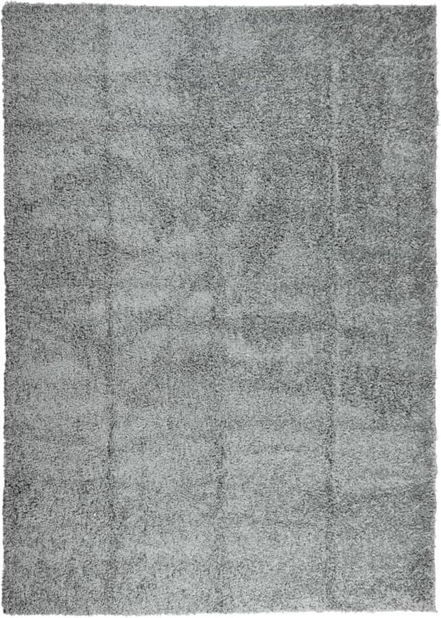 The Living Store PAMPLONA Vloerkleed 200 x 280 cm Groen 100% polypropeen Anti-slip met 30 mm poolhoogte Shaggy Vloerkleed Woonkamer Tapijt Slaapkamer Tapijt Groene Vloerkleed Groot Vloerkleed - Foto 2