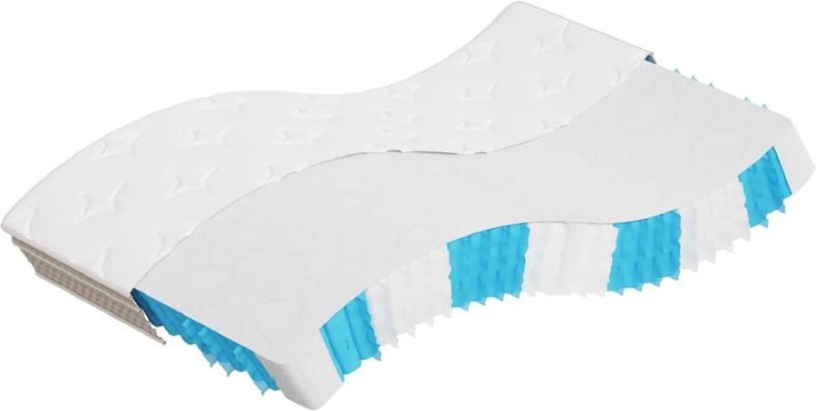 The Living Store Pocketveringmatras middelhard 120x200 cm Pocketveringmatras Pocketveringmatrassen Matras Pocketvering Matras Pocketveren