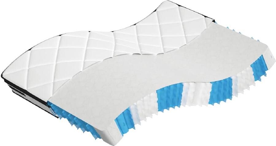 The Living Store Pocketveringmatras middelhard-plus 140x200 cm Pocketveringmatras Pocketveringmatrassen Matras Pocketvering Matras Pocketveren