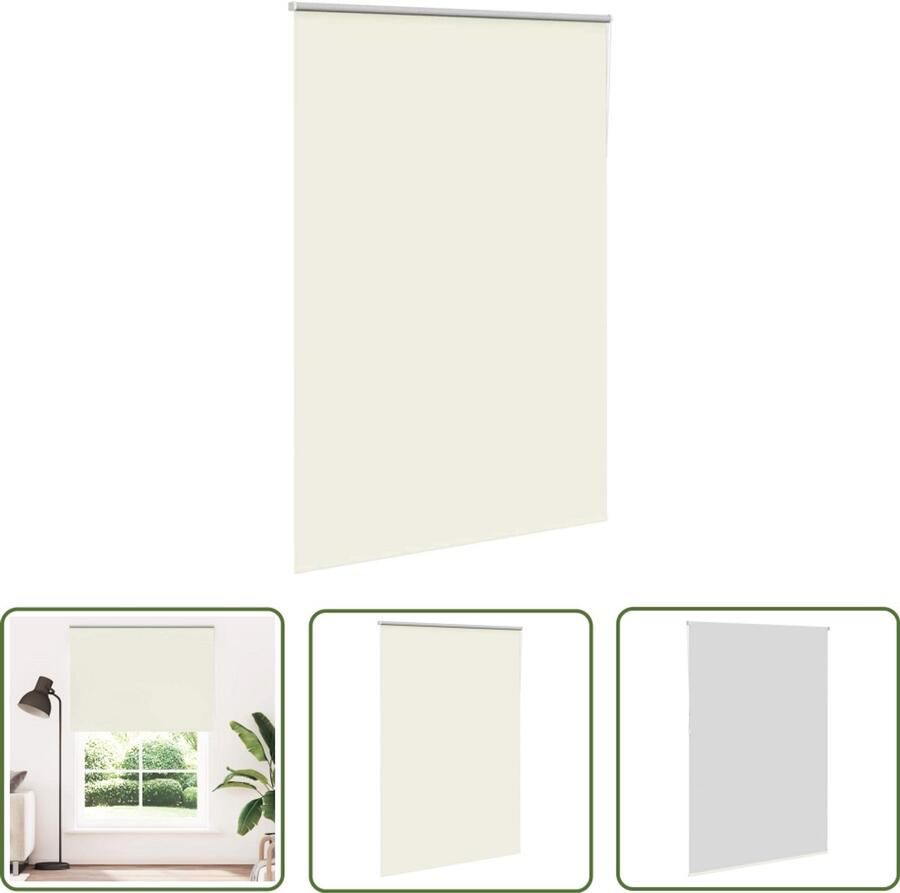 The Living Store Rolgordijn verduisterend 150x210 cm stofbreedte 146 6 cm Rolgordijn Verduisterend Gordijn Kamerscherm Woonaccessoire Privacy