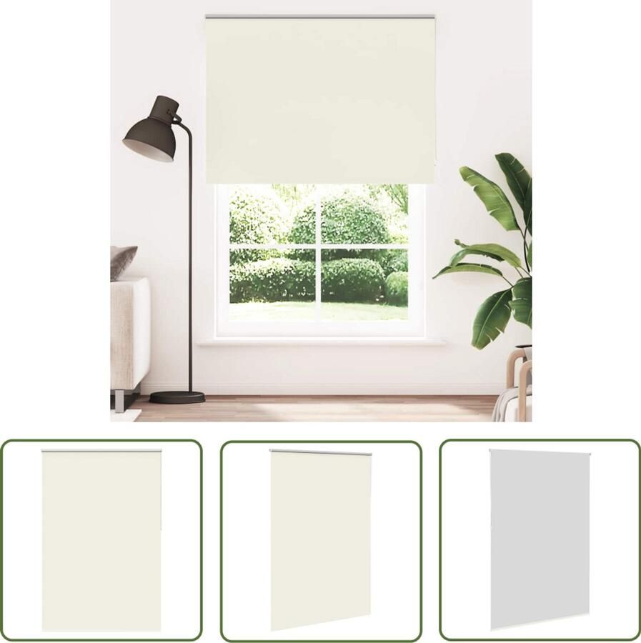 The Living Store Rolgordijn verduisterend 165x230 cm stofbreedte 161 6 cm Rolgordijnen Privacy Gordijnen Verduisteringsgordijnen Kamerscherm Woonkamer Decoratie