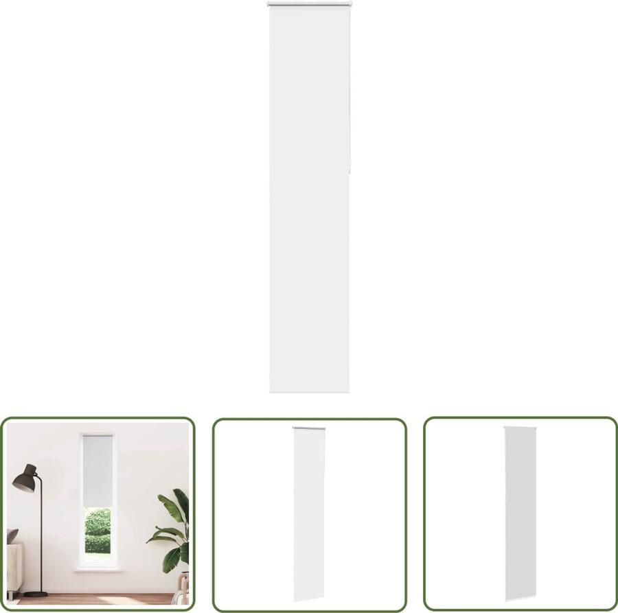 The Living Store Rolgordijn verduisterend 50x230cm stofbreedte 45 7 cm polyester Rolgordijnen Privacy Gordijnen Lichtwerende Gordijnen Kamerscherm Woonkamer Decoratie