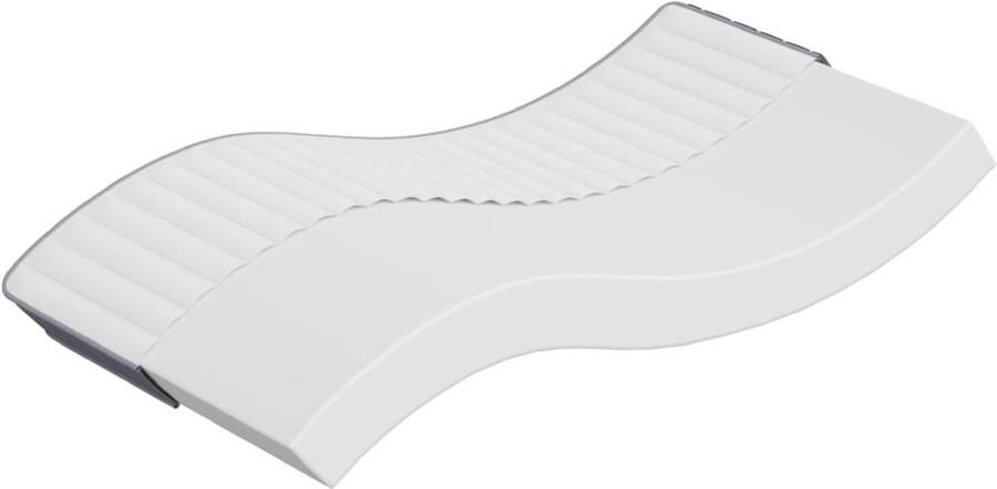 The Living Store Schuimmatras middelzacht 100x200 cm Schuimmatras Matras Topper Tweepersoonsmatras Single Matras Medium Firm Matras - Foto 2