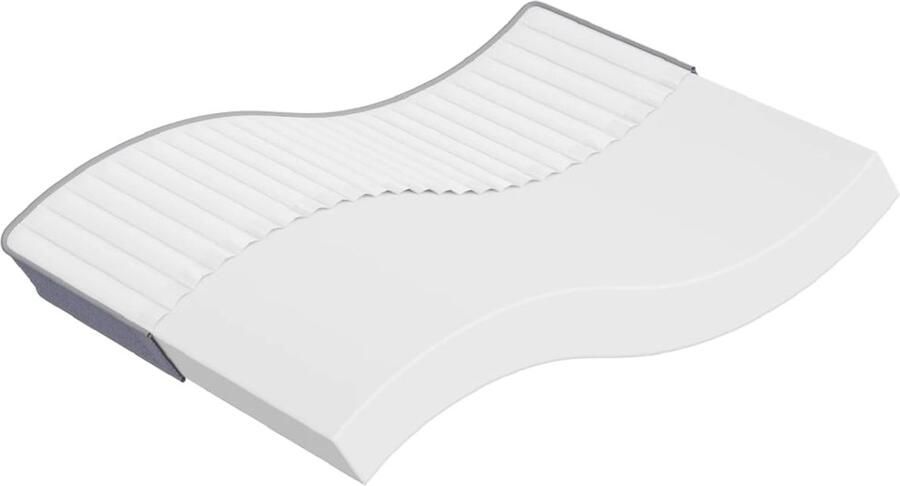 The Living Store Schuimmatras middelzacht 140x200 cm Schuimmatras Schuimmatrassen Tweepersoonsmatras Foam Matras - Foto 2