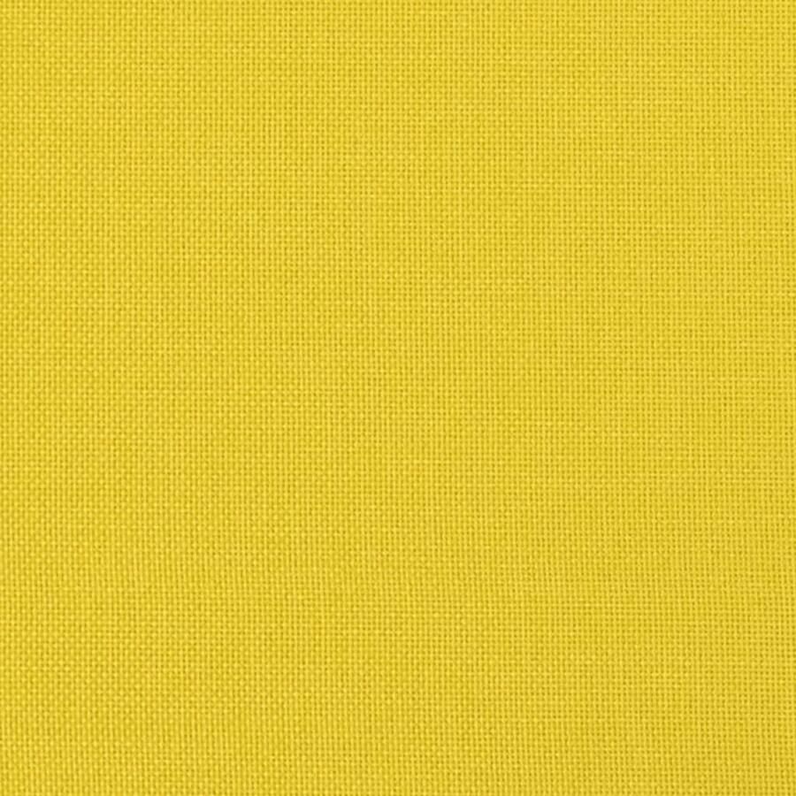 The Living Store Slaapbank Lichtgeel 200 x 89 x 70 cm Verstelbare rugleuning Comfortabele zitting Stabiel frame Inclusief kussens Montage vereist Slaapbank Sofa Bed Tweepersoonsbed Geel Meubilair Lounge Bank - Foto 2