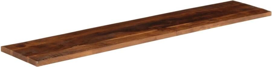 The Living Store Rustiek Massief Gerecycled Houten Tafelblad 180 x 30 x 2.5 cm Rechthoekig Tafelblad Houten Tafelblad Vintage Tafelblad Industrieel Tafelblad Rustiek Tafelblad