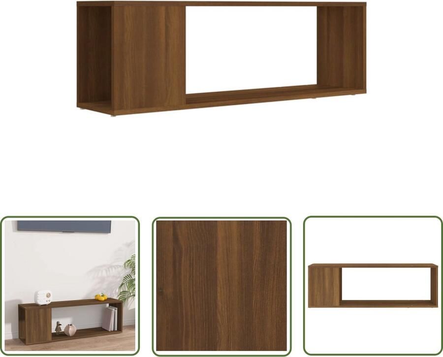 The Living Store TV Meubel Serie Tv-kast 100 x 24 x 32 cm Praktisch en stijlvol - Foto 3