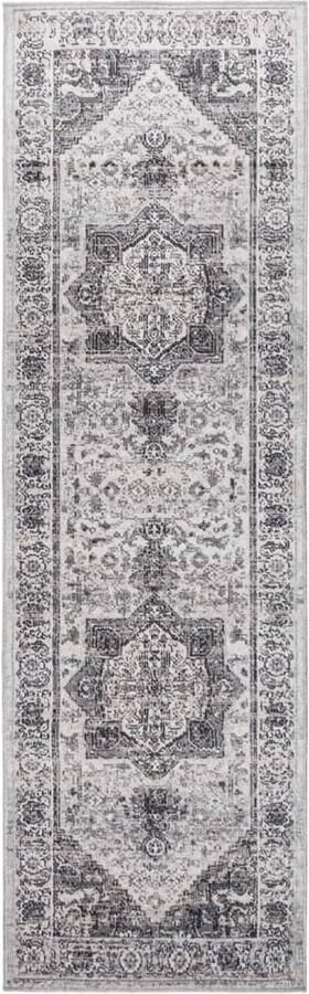 The Living Store Vloerkleed ARBIZU binnen en buiten vintage stijl 80x250 cm Vloerkleed Vintage Tapijten Multicoloured Rug Retro Vloerkleed Interieur Decoratie - Foto 2