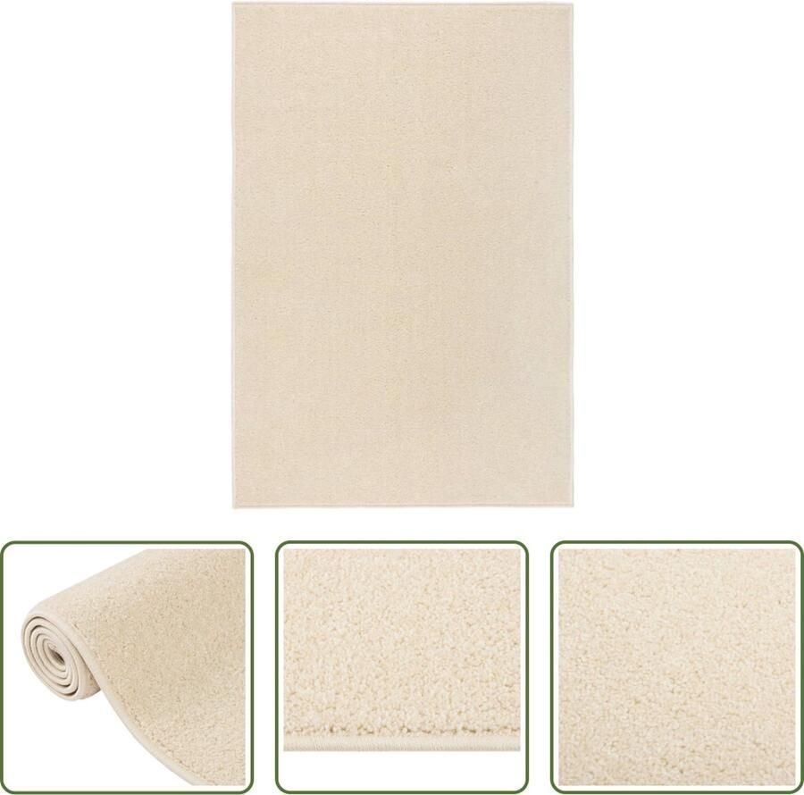 The Living Store Vloerkleed Classic Crème 200 x 290 cm 100% PP