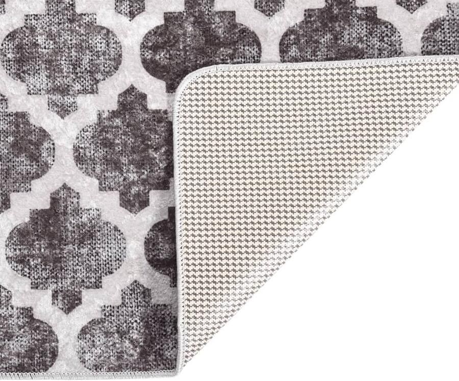 VidaXL Vloerkleed Anti-slip Wasbaar 120x170 cm Vloerkleed Digitale Print Fluweel Multicoloured Anti Slip Zachte Textuur Warmte Creëren Geluid Absorberen Makkelijk Reinigen Living Room Bedroom