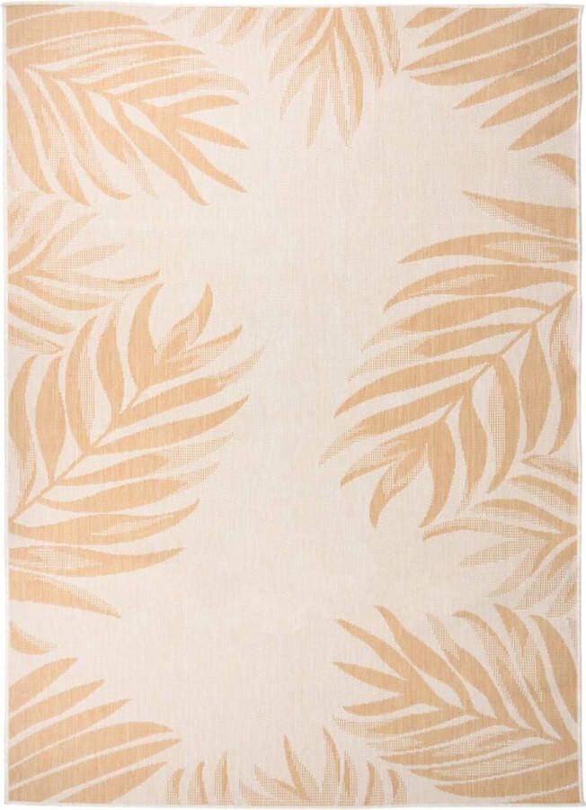 The Living Store Tuinkleed UV-bestendig Weerbestendig 100% PP 200 x 280 cm Geel Tuintapijten Buitentapijten Terrasvloer Balkontapis Uv Bestendig - Foto 2