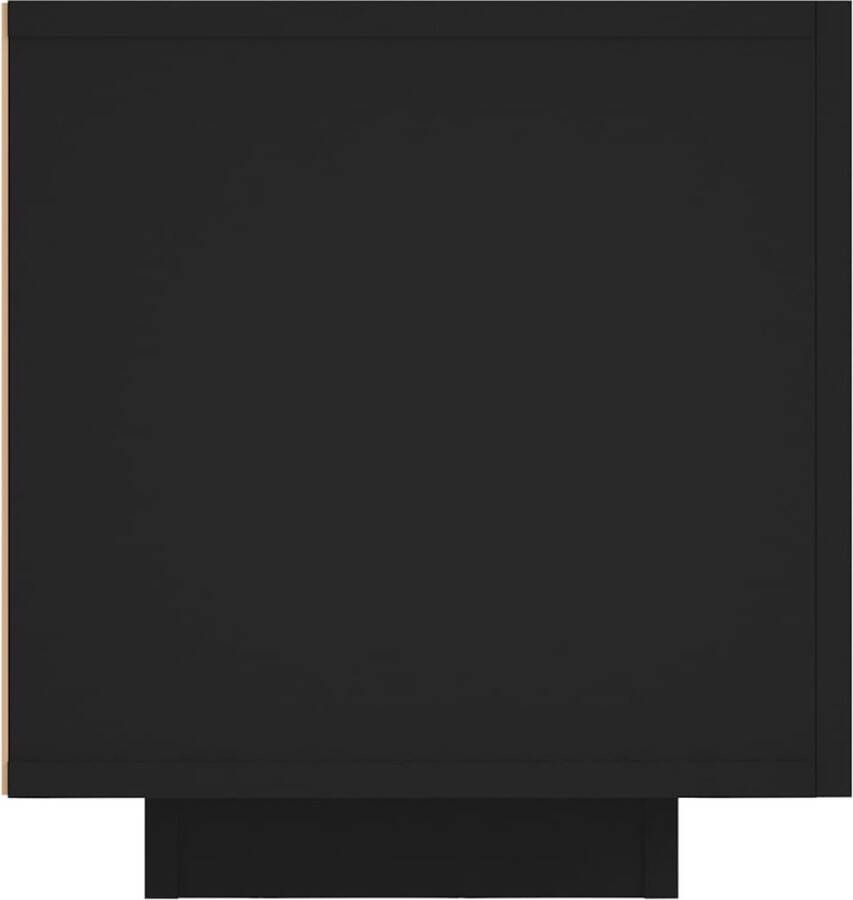 The Living Store TV-meubel Hifi RGB LED-verlichting Zwart 160 x 35 x 40 cm (B x D x H) USB-aansluiting - Foto 2