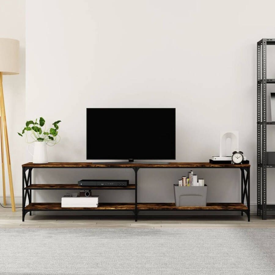 The Living Store TV meubel Serie Meubels 200 x 40 x 50 cm Trendy design - Foto 2