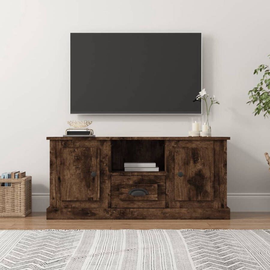 The Living Store TV-meubel serie Trendy en praktisch Meubel 100 x 35.5 x 45 cm Hoge kwaliteit - Foto 2