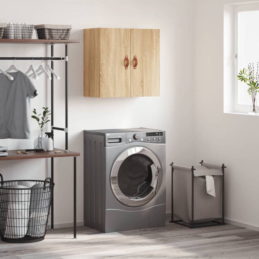 VidaXL The Living Store Wandkast Sonoma Eiken 60 x 31 x 60 cm (B x D x H) - Foto 2