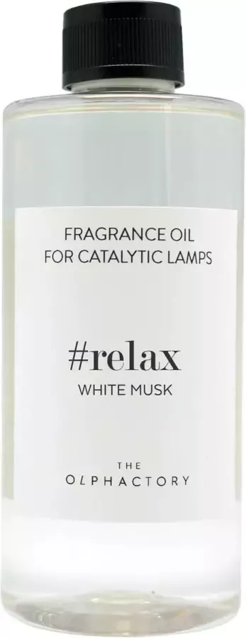 The Olphactory geurolie Geur lamp Lampolie Relax 500 ml white musk