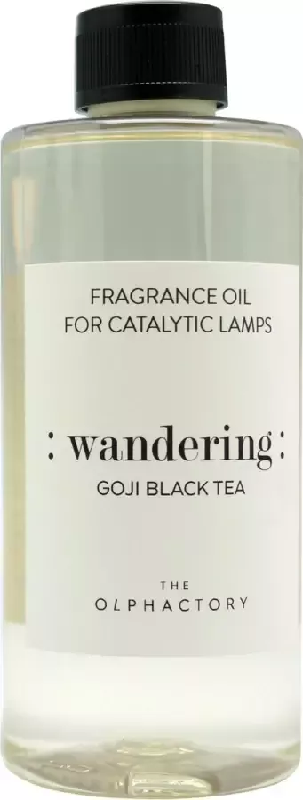 The Olphactory geurolie Navulling geur lamp 500 ml Goij black tea Fruitig Nieuwe geur