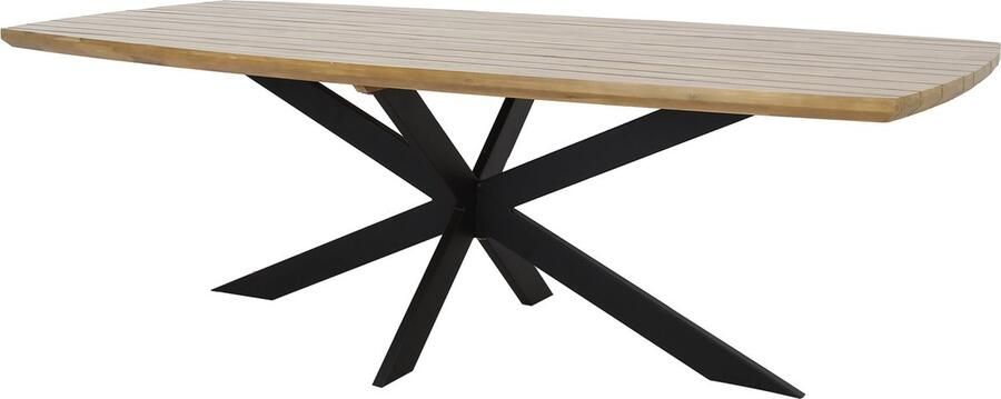 The Outsider Tuintafel Ovaal Madison 1.0 240cm Acaciahout Kruispoot