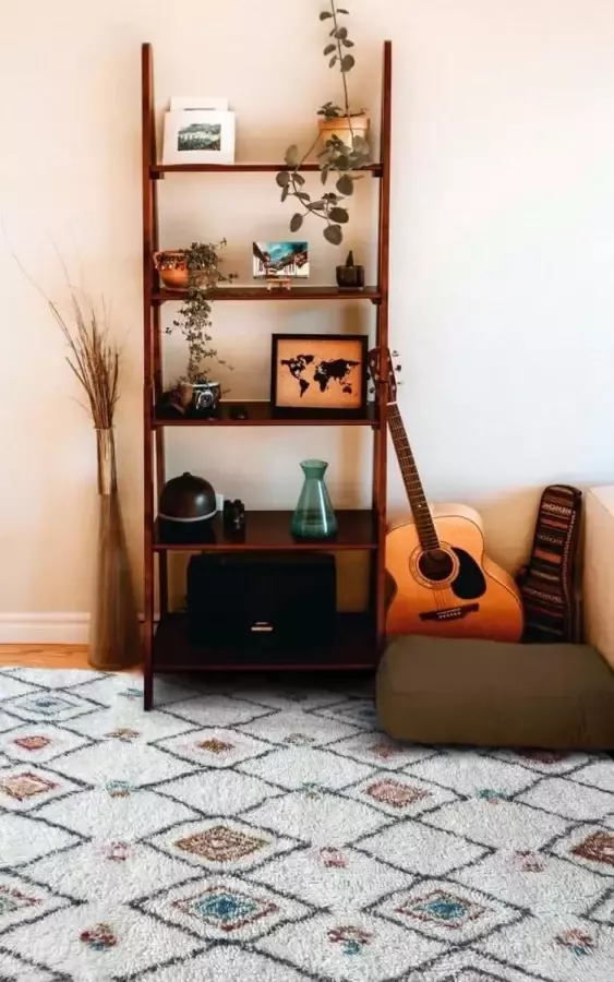 The Rug Republic Handgetuft Ivoor Multi MEDIO Tapijt