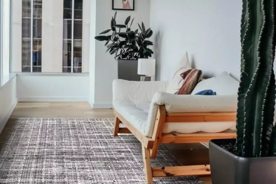 The Rug Republic Handgeweven Blauw HARRIER Tapijt