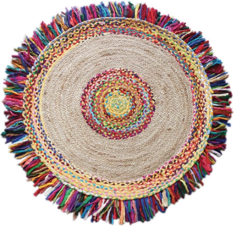 The Rug Republic Vloerkleed Ballas Rond Vloerkleed Tapijt