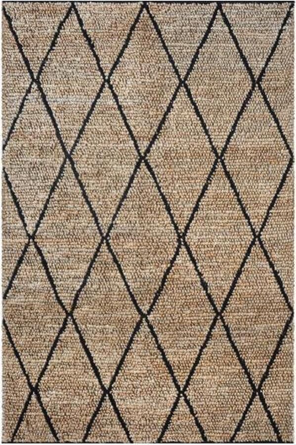 The Rug Republic Vloerkleed Larson Zwart Tapijt 3 maten leverbaar zie omschrijving