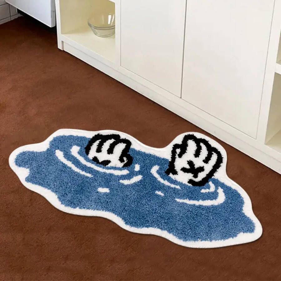 Theez Rugs RippleReach Tapijt Absorberende Badmat Machinewasbaar Geschikt voor Woonkamer Slaapkamer Badkamer Keuken Stijlvolle Woon- en Kamerdecoratie!