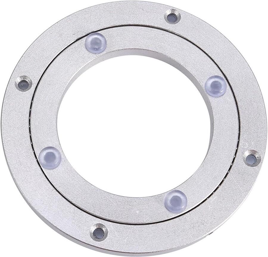 Allecto plus Aluminium Draaitafel Lager Luie Susan voor Eettafel Heavy Duty Roterend en Glad 4 inch