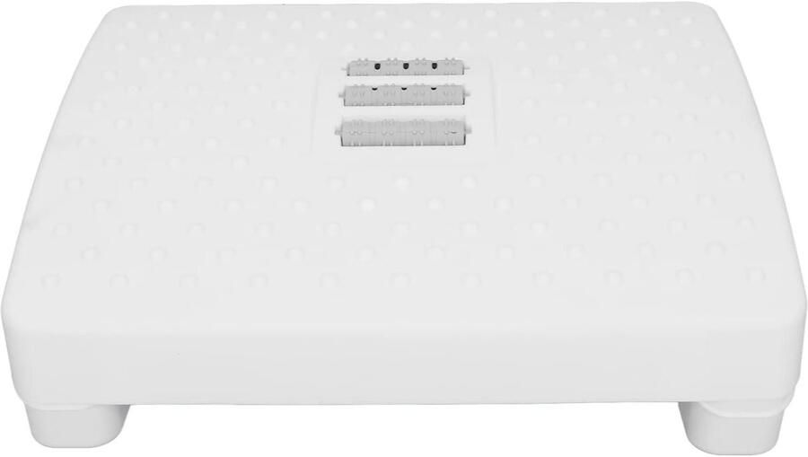 Allecto plus Ergonomische Voetsteun voor Onder Bureau Verlicht Vermoeidheid Wit Kantoor Verbeterde Houding