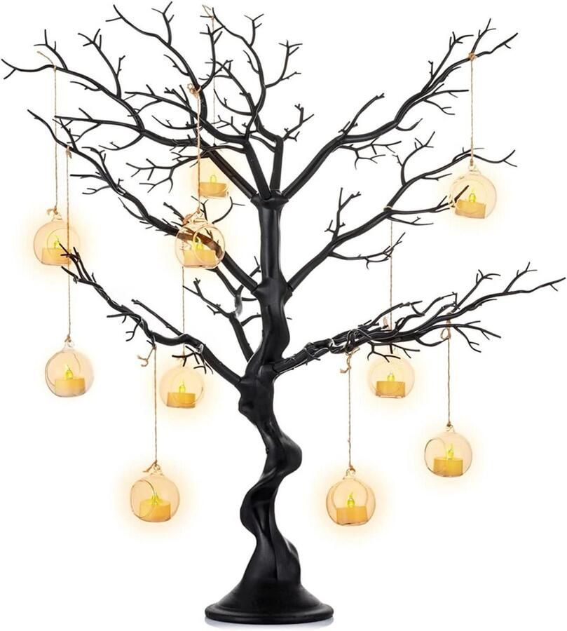 TheLau Kunstboom voor tafels decoratieve wensboom voor Pasen Thanksgiving thuisfeesten