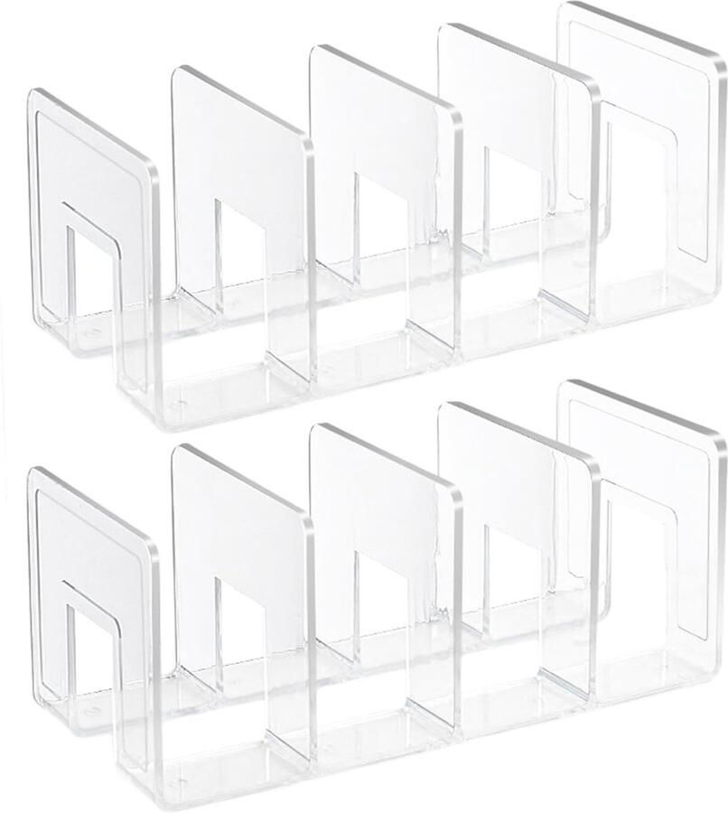 TheLau Praktische Handtas Opbergoplossing met Verstelbare Scheidingswanden voor Kast en Keuken