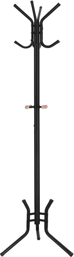 TheLau Stijlvolle en Ruimtebesparende Vrijstaande Kledinghanger met Meerdere Haken